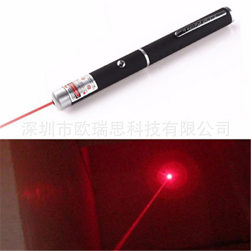 Exclusive for Cross-Border Factory in Stock 650 Nm5mw Red Single-Point Laser Pointer Sand Tray Sales Funny Dogs and Cats