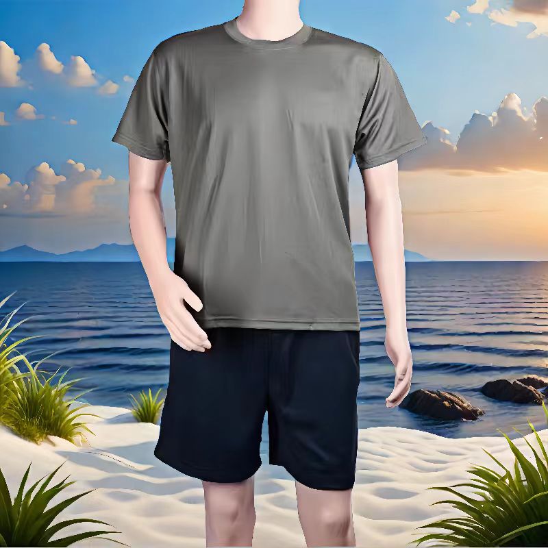 夏季T恤男短袖短裤体能服套装体能军训训练作训服透气吸汗速干服