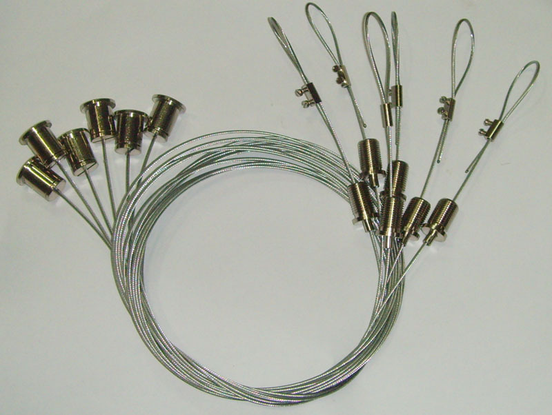 相框吊线家用钢丝索 锋敏led平板灯吊绳钢丝吊线灯饰吊绳挂画挂钩