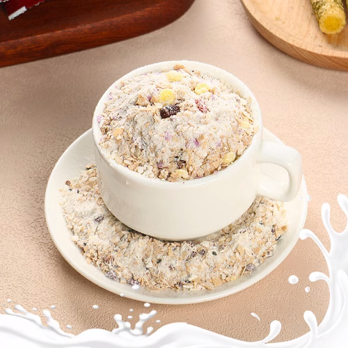 五谷奈儿燕麦片早餐即食冲饮果蔬多谷物牛奶营养麦片代餐饱腹食品