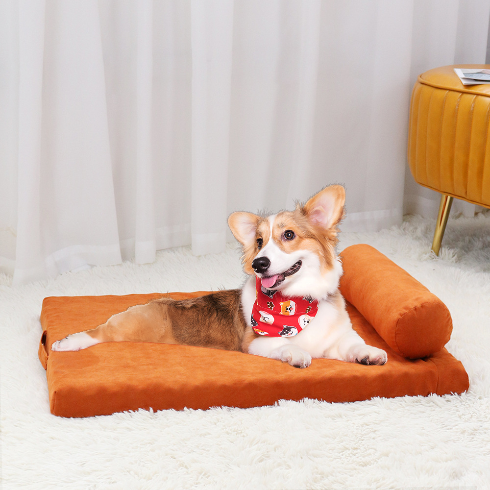 New Factory Direct Sales Size Removable and Washable Kennel Dog Sofa Pet Bed Dog Bed Dog Mat Cat Nest Wholesale