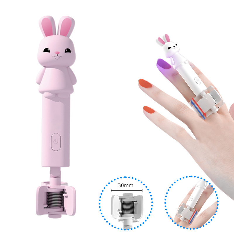 美甲一字灯速干不黑手  Mini UV Light for Gel Nails Small Nail