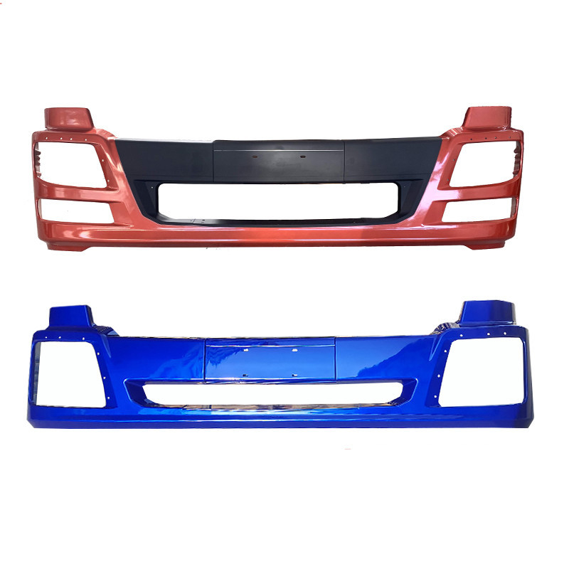 适用于福田欧曼gtl前保险杠欧曼gtl自卸车h4加厚前保险杠铁杠总成