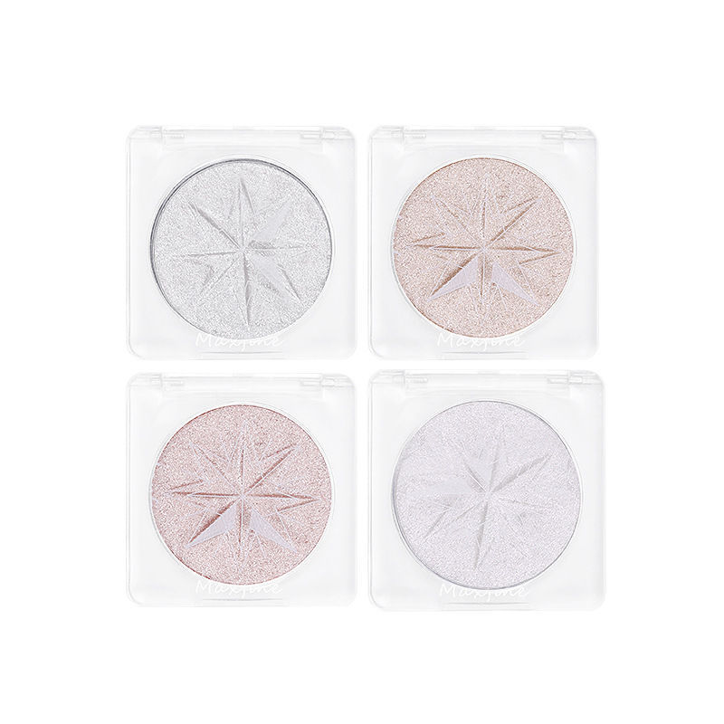 Maxfine High Light Makeup Palette Mashed Potatoes Fine Powder Diamond Thin and Glittering High Light No Falling out Pearlescent Shining Eye Shadow