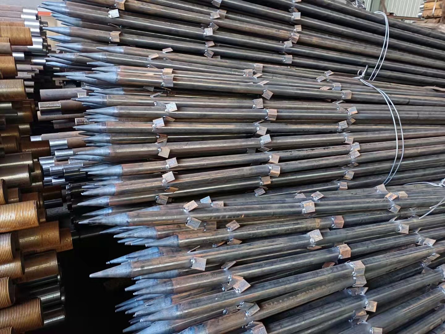 厂家售套管注浆管小导管中空锚杆锚杆配件2045精密钢管厂