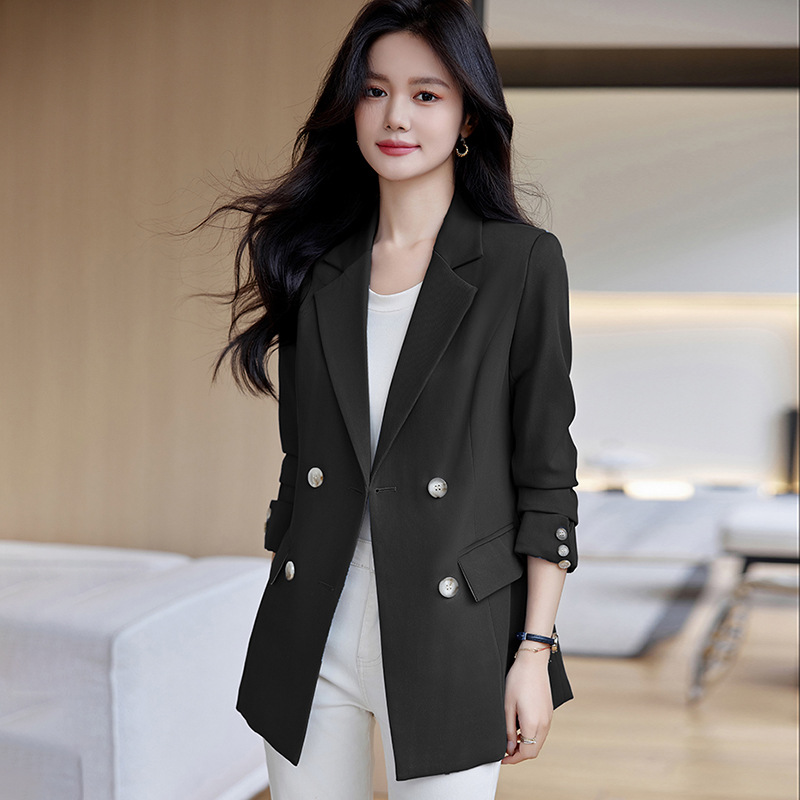 春季时尚气质西装外套女2024年新款女士通勤高级感职业装西服上衣