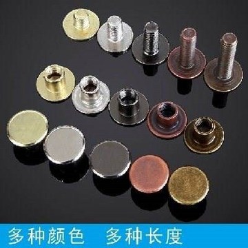 铆钉空心螺丝卯钉皮包螺帽紧件配件手表螺丝铝合装装订扣五金件两