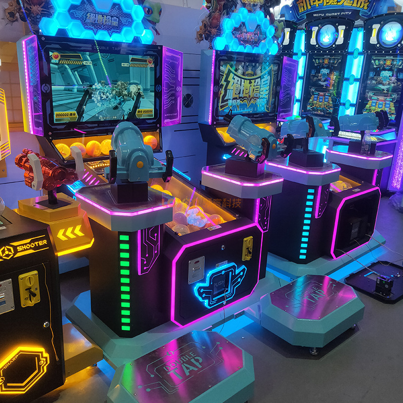 绝地枪皇双人射击游戏机大商场电玩城游戏厅商铺投币模拟游戏枪机