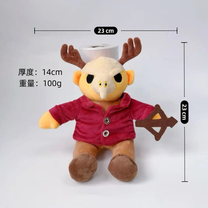 cross-border new 99nights horror surrounding the game plush toy 99night elk doll doll spot doll