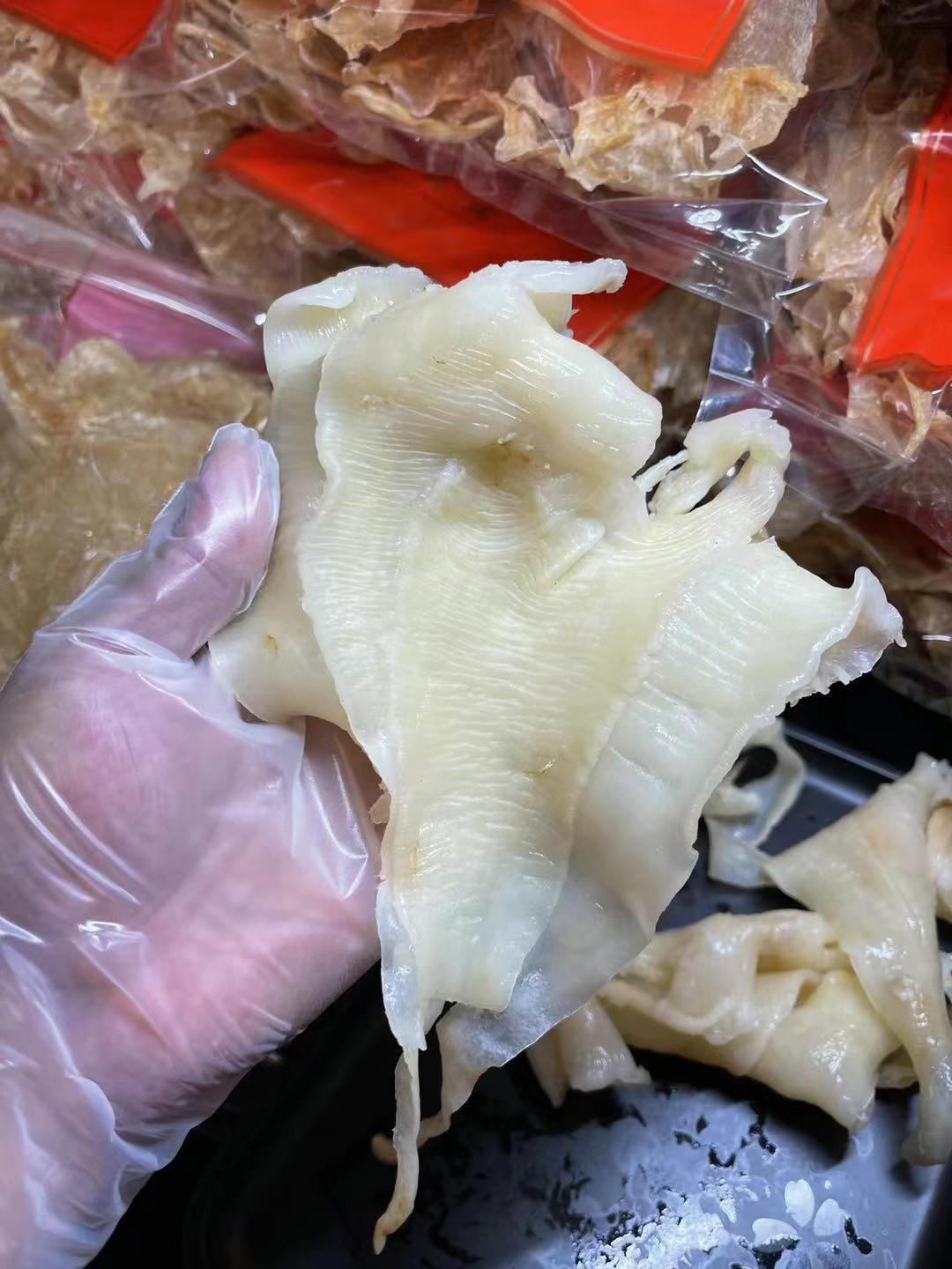 8头左右/斤鲶鱼胶巴沙胶花胶大量批发干货礼盒广州一德路渠道批发