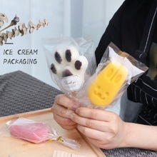 Ice-cream packaging bag transparent hand-sealed雪糕包装袋1