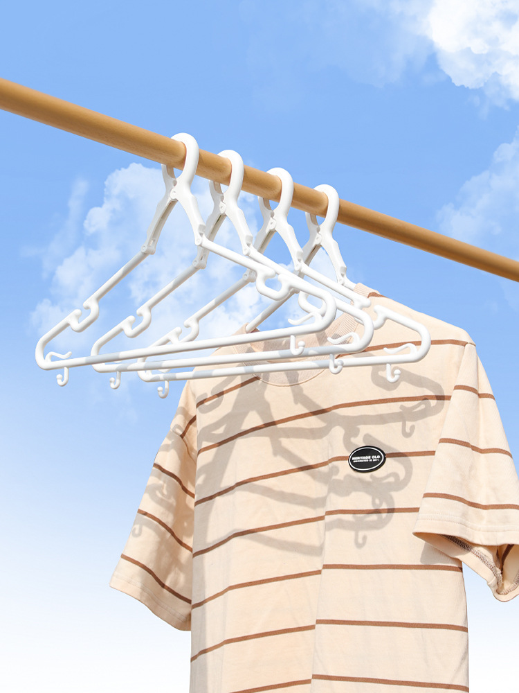 防风衣架防掉自动固定卡扣高层防吹走晾衣服高楼室外户外晒衣架子