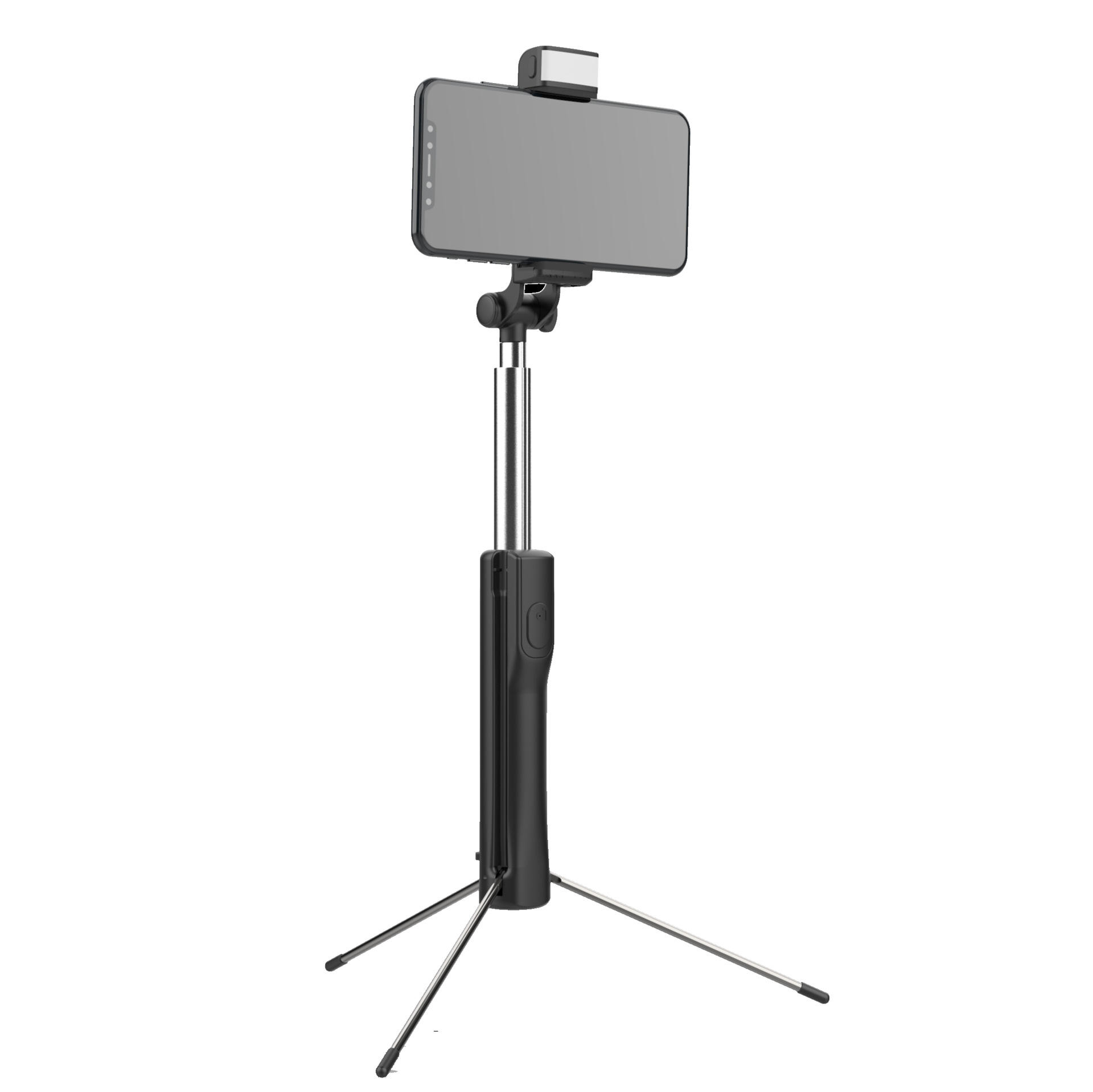 手机自拍杆蓝牙遥控三脚架补光灯直播美颜神器0.8米支架伸缩杆