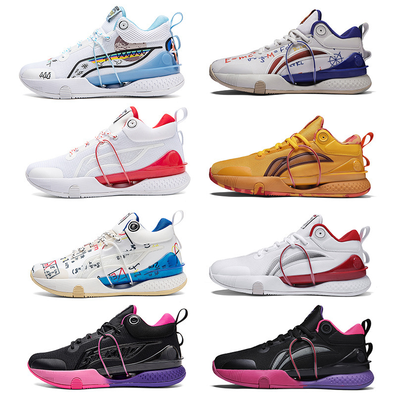 闪击篮球鞋男鞋后卫实战青少年球鞋高帮女子低帮儿童春旭恒3季度