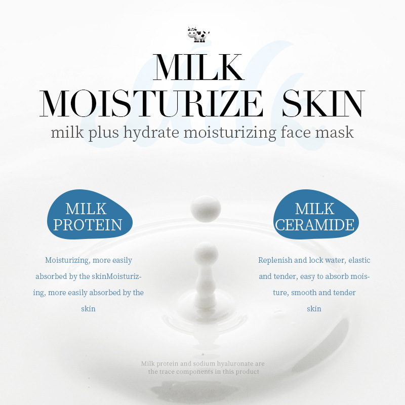 Full English Mask Sadoer Milk Moisturizing Hydrating Moisturizing and Nourishing Mask Cross-Border Foreign Trade Factory Wholesale
