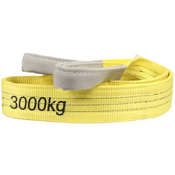 3吨扁平吊带 3吨柔性纤维吊装带 工业起重吊带 彩色尼龙吊装带