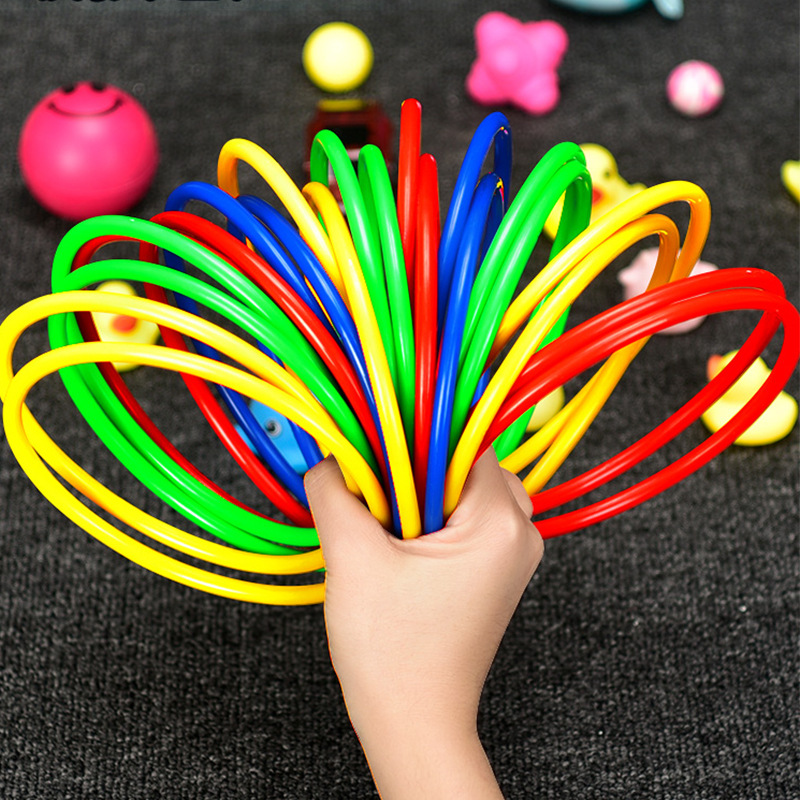 批发套圈圈玩具夜市摆摊儿童套圈地摊货源游戏塑料圈摆件道具套圈