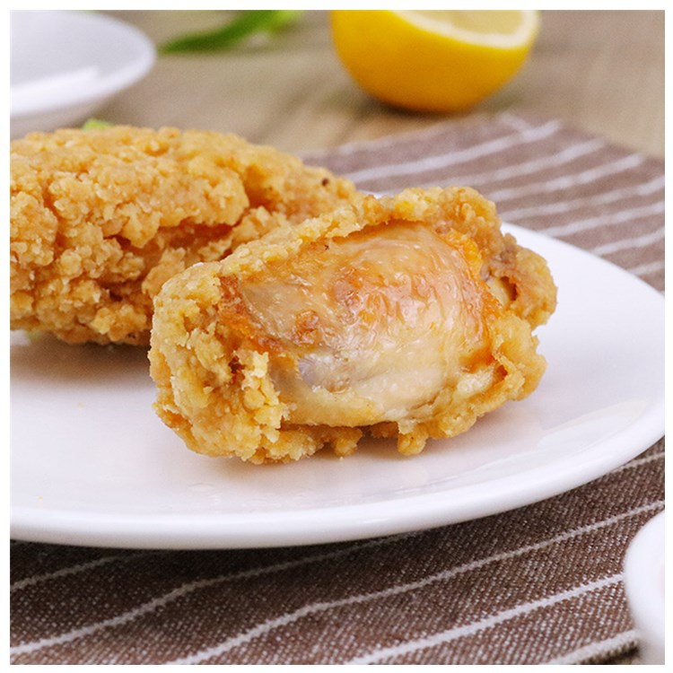 香辣鸡翅中 1kg约25个 盛大裹粉炸鸡翅 调味翅中