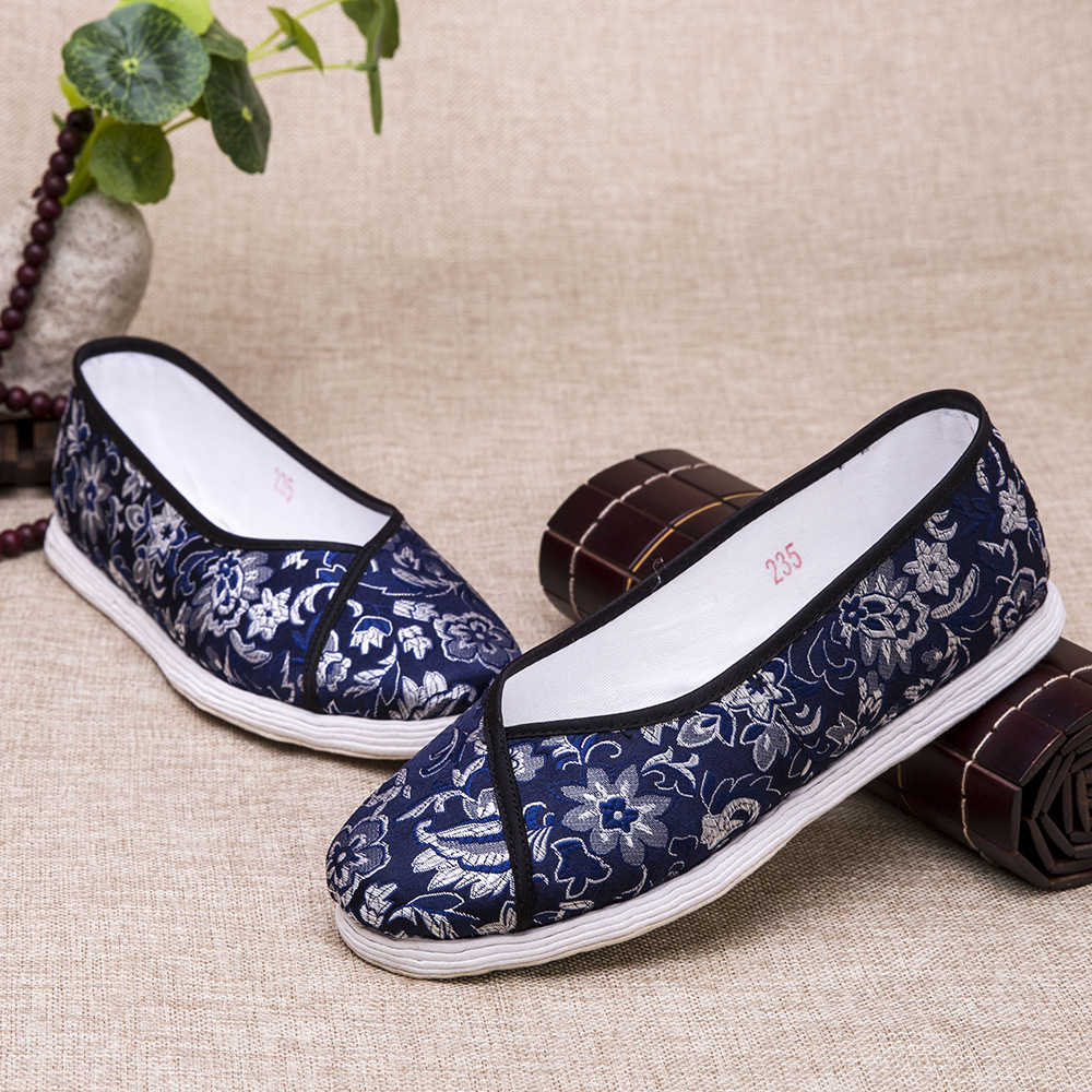 老北京千层底布鞋女式春秋款圆头休闲鞋 厂家直销