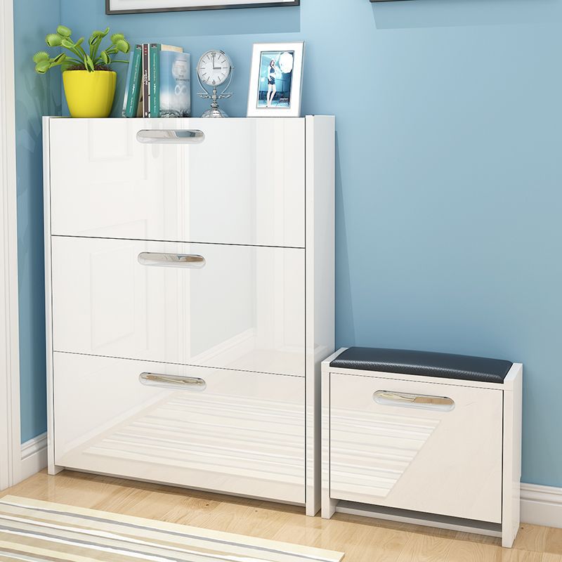 鞋柜烤漆超薄特价翻斗鞋柜子家用门口进门鞋柜超薄大容量高档鞋柜