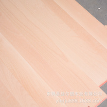 欧洲榉木直拼板实木家具板多种规格可定 制装修榉木板材装修大板