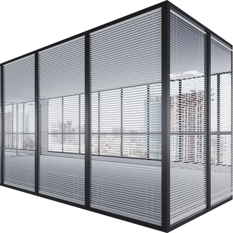 双玻璃百叶窗隔断