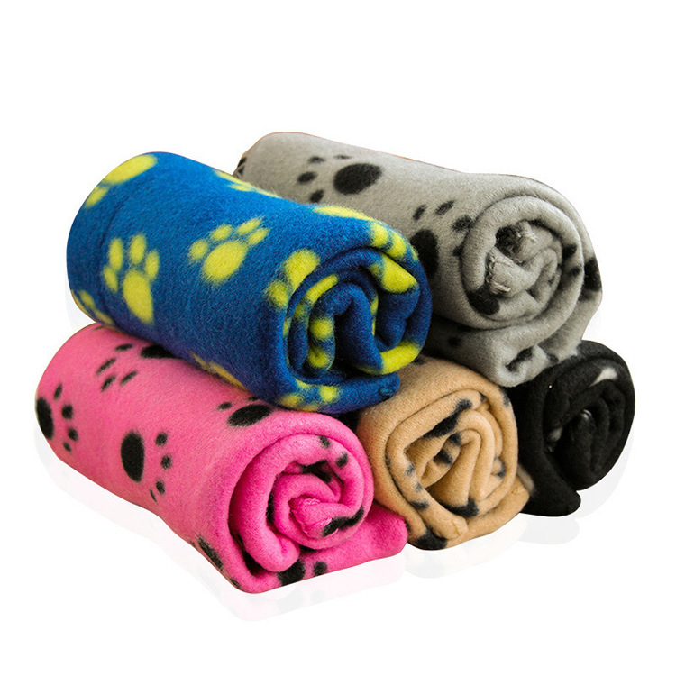 Pet Blanket Factory Direct Sale Dog Blanket Soft Warm Blanket Double-Sided Available Dogs and Cats Pet Supplies