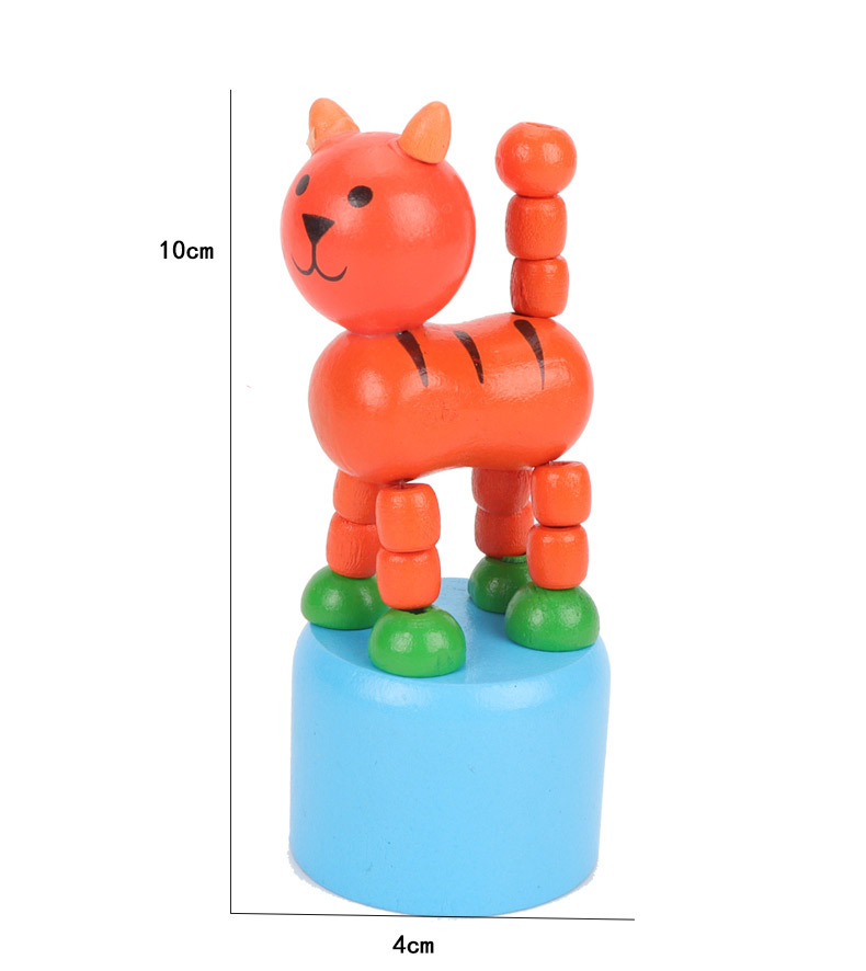 摇摆小动物会跳舞的木桶玩具摇摆动物按压玩具儿童益智力玩具批发
