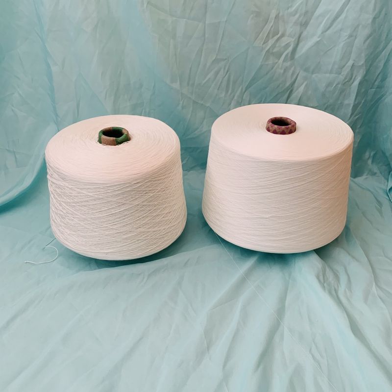环锭纺竹纤维纱 32支40s50sb32s针织机织两用纱现货 竹纤维纱线