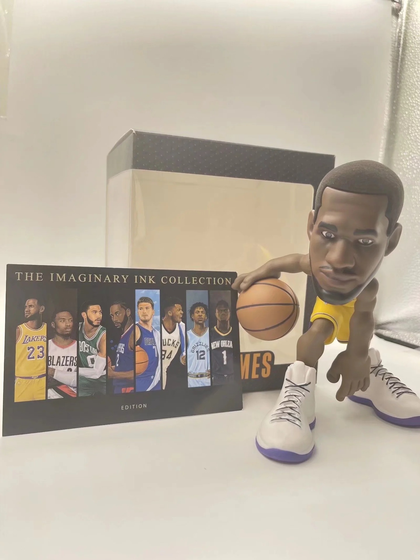 篮球明星 nba球星 湖人队 23号 詹姆斯 篮球运动员盒装手办公仔-阿里
