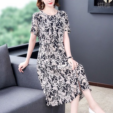 z儘2特价清仓重磅杭州高档真丝连衣裙女大牌垂坠感品牌大牌桑蚕丝