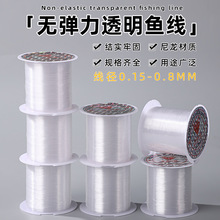 现货无弹力鱼线穿线珠diy手串水晶线尼龙环保项链手链首饰透明绳