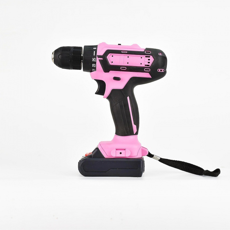 外贸供应冲击锂电钻充电式手钻小手枪钻电钻多功能家用电动螺丝刀