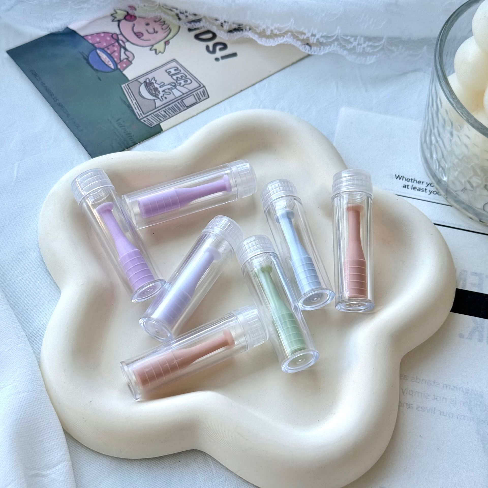 RGP角膜塑性塑形镜摘硬性隐形眼镜棒OK硬镜吸棒硅胶佩戴棒批發