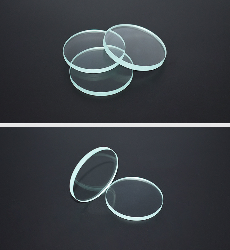 钢化玻璃视镜镜片耐高温防火观察视窗玻璃片直径315mm厚度3-20mm