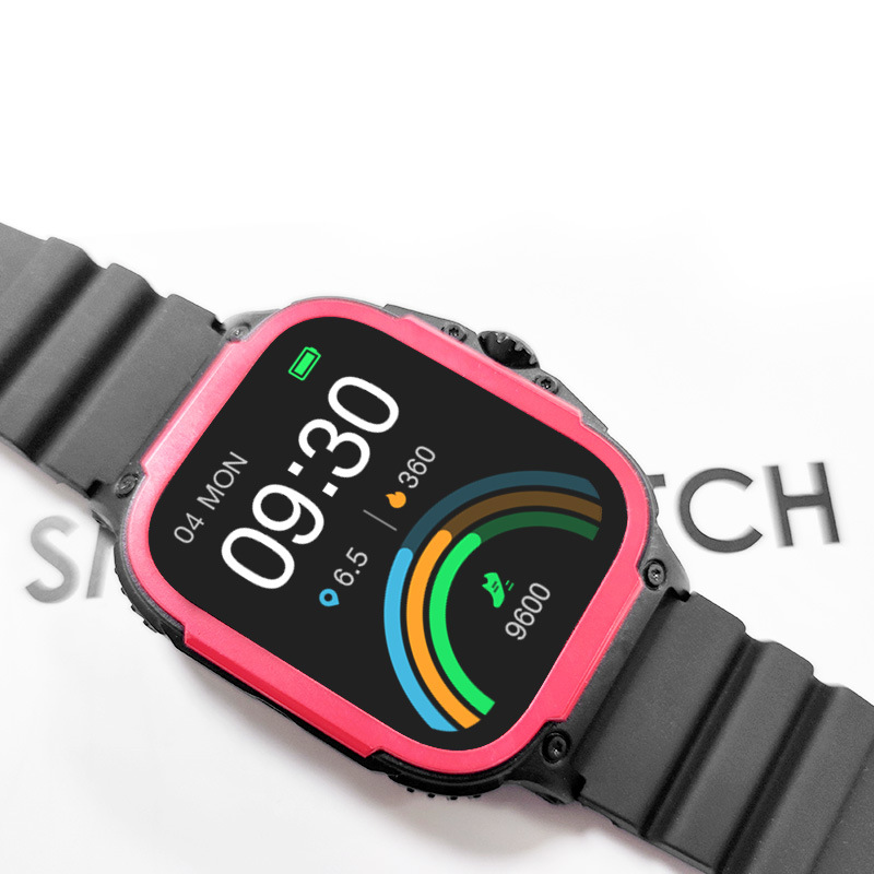 2023 New 1.96-Inch Stereo Dual Speaker Smart Watch Bluetooth Le Call 400mahv50