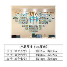 V3FP相框墙励志激励墙贴公司企业文化墙布置团队员工照片墙办公室