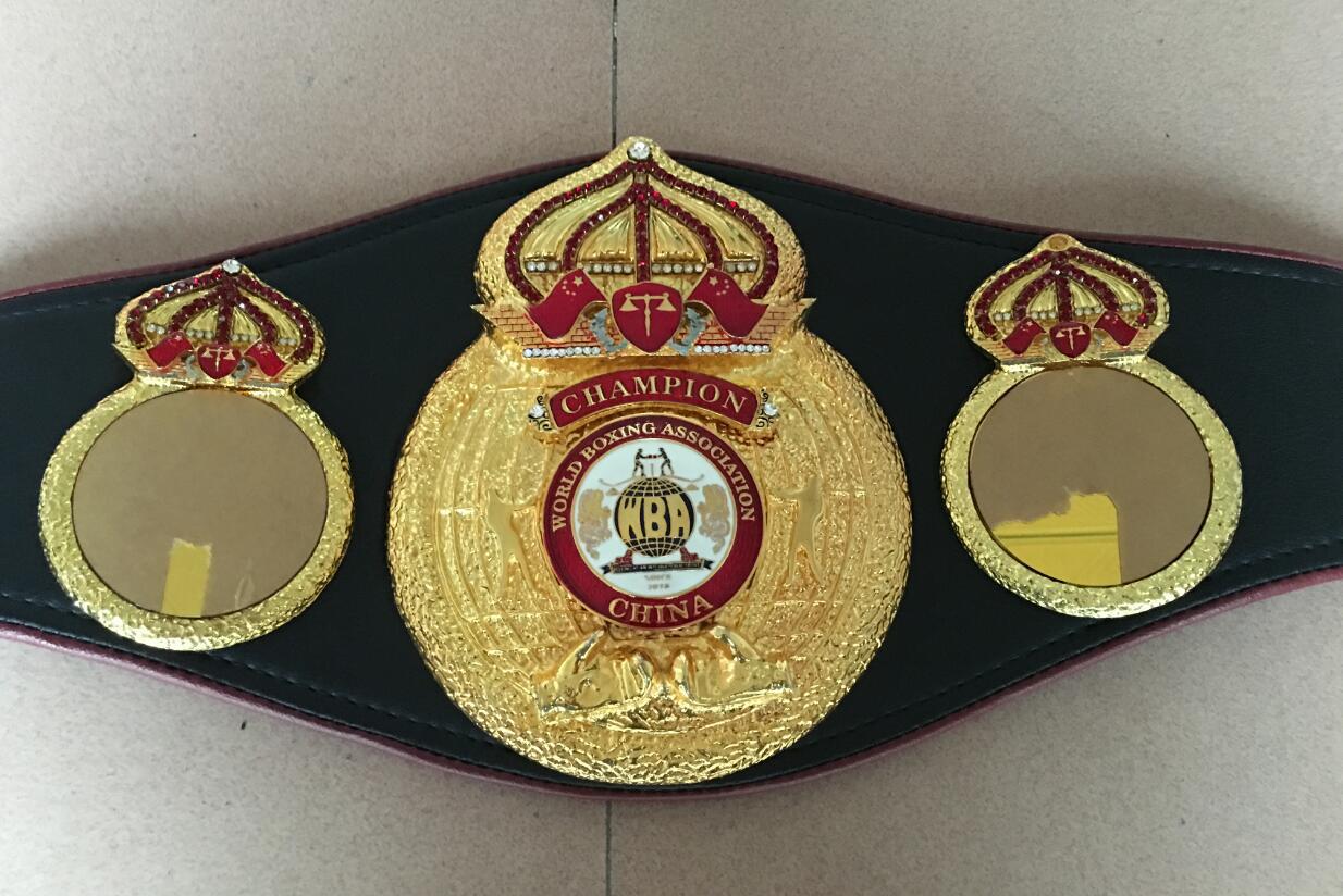 拳击冠军金腰带批发 世界拳王金腰带 wbo冠军腰带 深圳制作厂家
