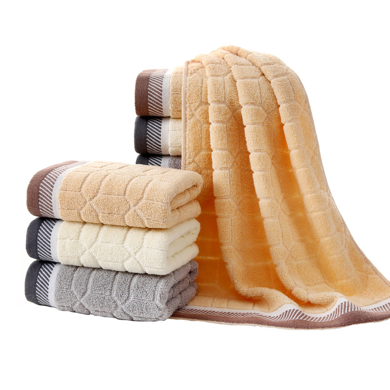 京京毛巾100%棉不掉毛家用洗脸巾厂家批发礼品可刺绣logo加厚面巾