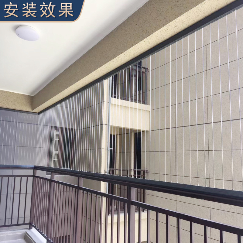 304不锈钢实心防护防盗网窗户阳台隐形网儿童安全实芯钢条防护网