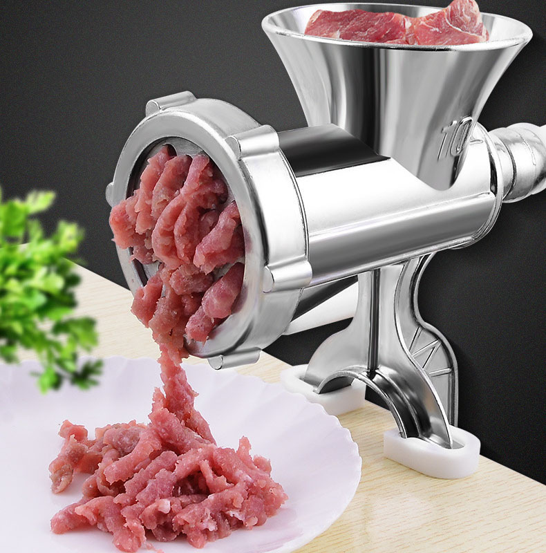 家用手动绞肉机铝合金手摇灌肠机多功能灌香肠机碎肉机辣椒磨粉机