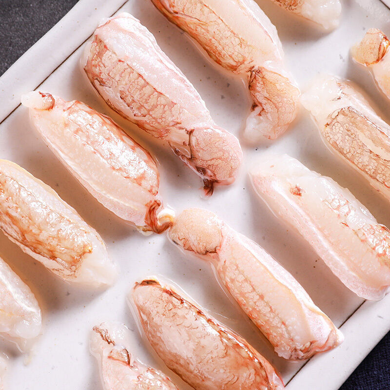 新鲜手工纯蟹脚肉手剥梭子蟹蟹腿蟹钳批发火锅食材源工厂一件批发