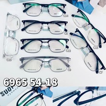 suofeiaTR90眼镜眉毛架黑色白色银色大气品质好丹阳眼镜工厂新款
