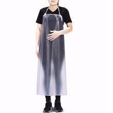 透明围裙防水厨房家用做饭防油男女工作时尚长款水产塑料围腰厂家