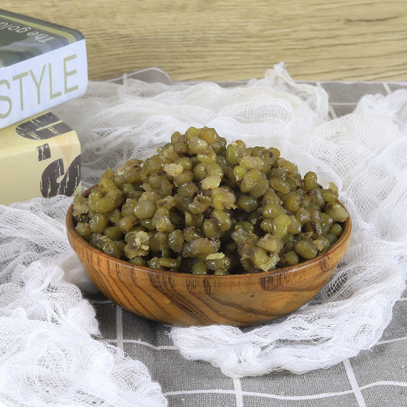 纳豆熟糖纳绿豆袋装绿豆即食珍珠奶茶店烘培馅料原料