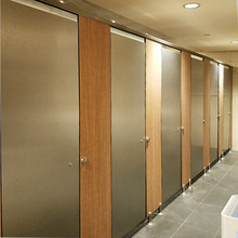 金属钢板卫生间隔断 304不锈钢厕所隔断板 铝蜂窝复合板公共厕所