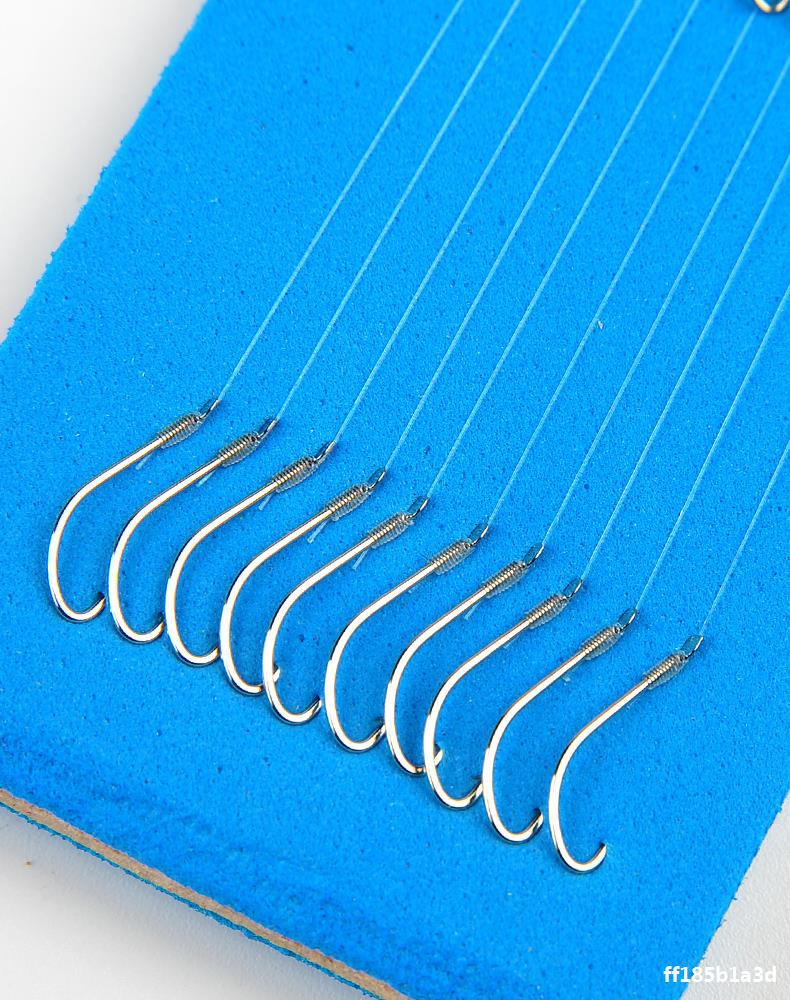 秋田狐白狐金袖子线双钩野钓鱼钩绑好的子线有刺小鱼钩白条钓鱼用