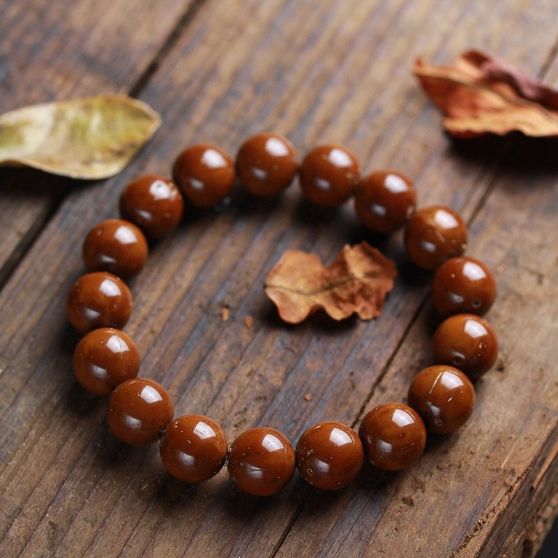 招财紫金鼠手串光珠菩提子老料正圆毕业级菩提子文玩绕指柔佛珠念