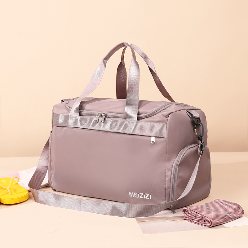 New Travel Bag Portable Dry Wet Separation Gym Bag Men's Messenger Bag Fashion Women's Bag Yoga Bag Short-Distance Luggage Bag