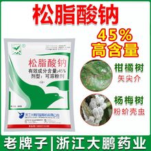 45%浙江大鹏松脂酸钠清园涂白剂杀蚧壳虫蚜虫杀菌剂800g